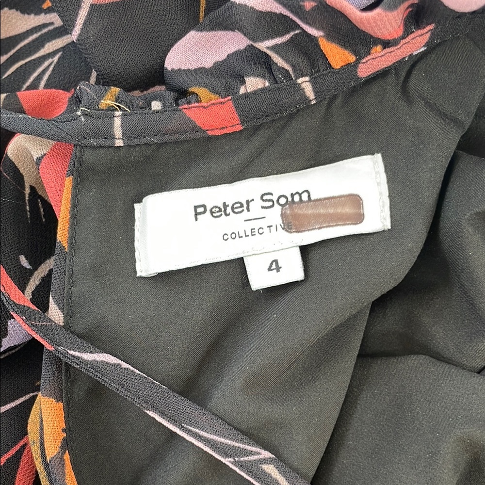 Peter Som Collective Leaf Printed Top, 4 - Picture 5 of 12